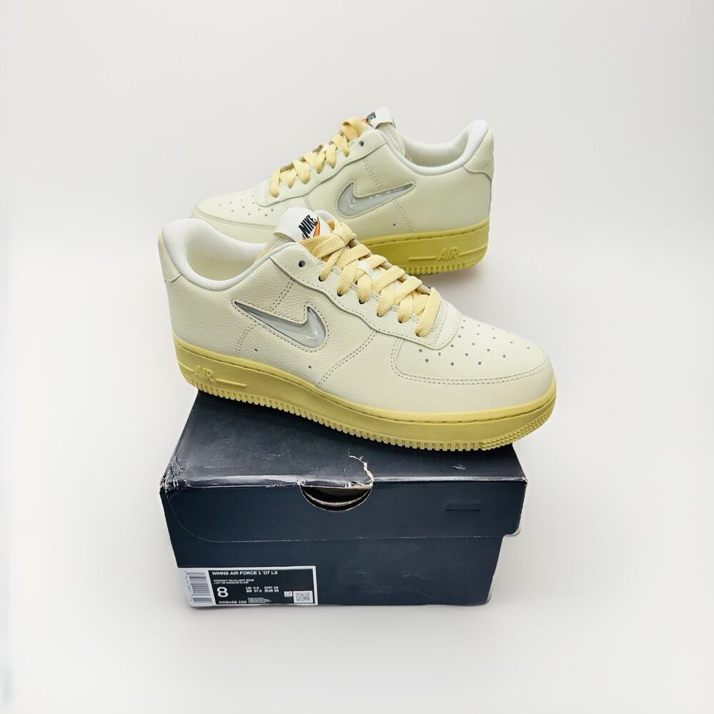 Nike Air Force 1 07 LX ‘Jewel’ Coconut Milk/Light Bone - Women's 8 / Men’s 6.5